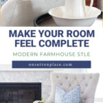 make your room feel complete modern farmhouse style pin