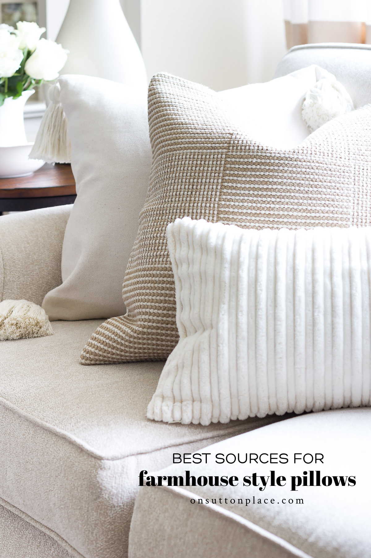 Farmhouse Throw Pillows Best Sources for Affordable Decor