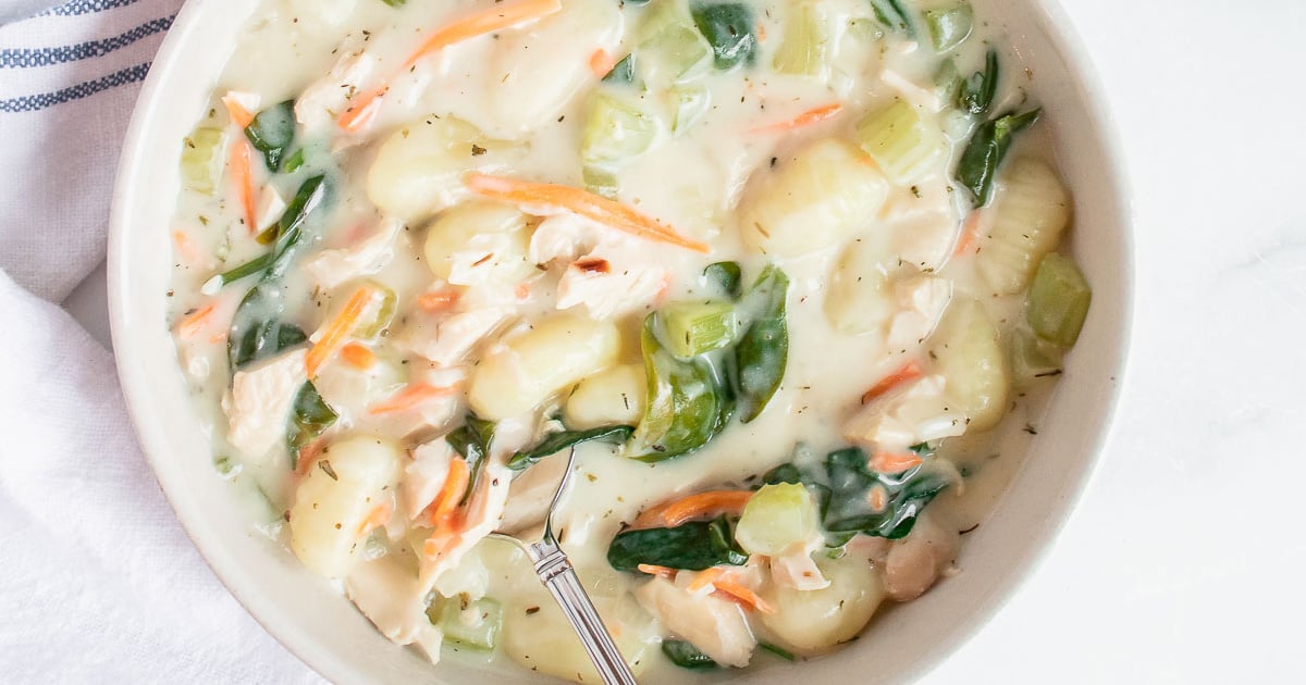 Chicken Gnocchi Soup Recipe (Olive Garden Copycat)