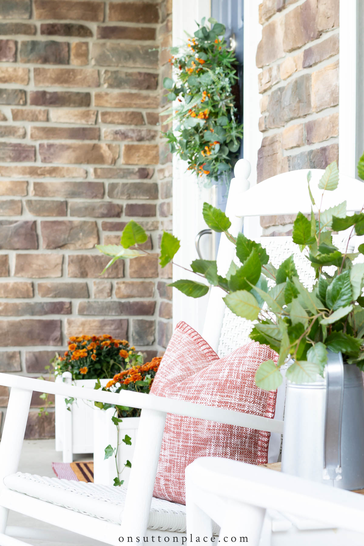 outdoor fall decor ideas for front porch