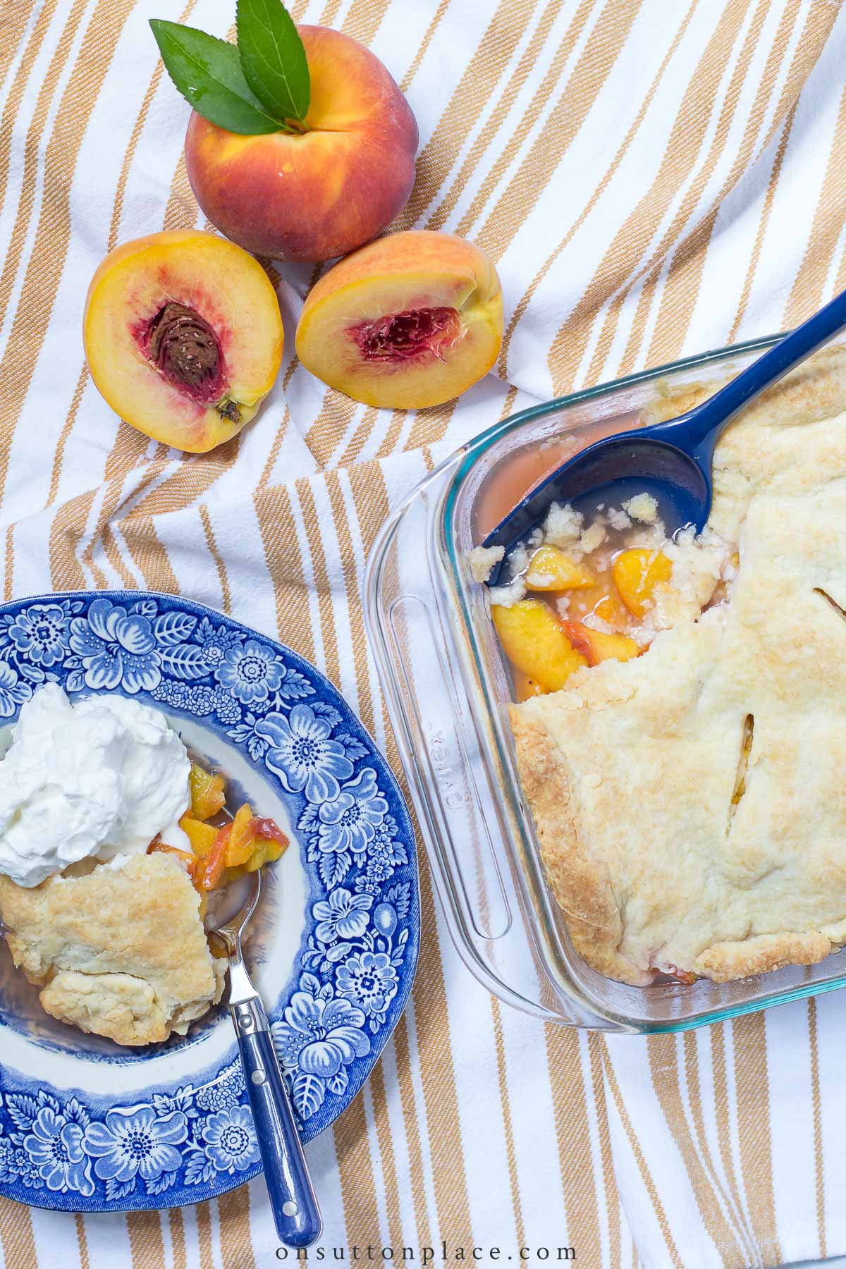 peach cobbler recipe