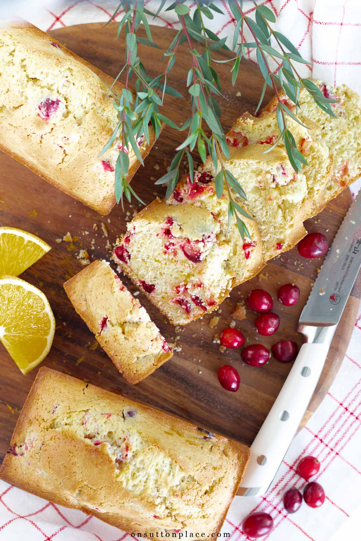 orange cranberry bread recipe loaves 2024