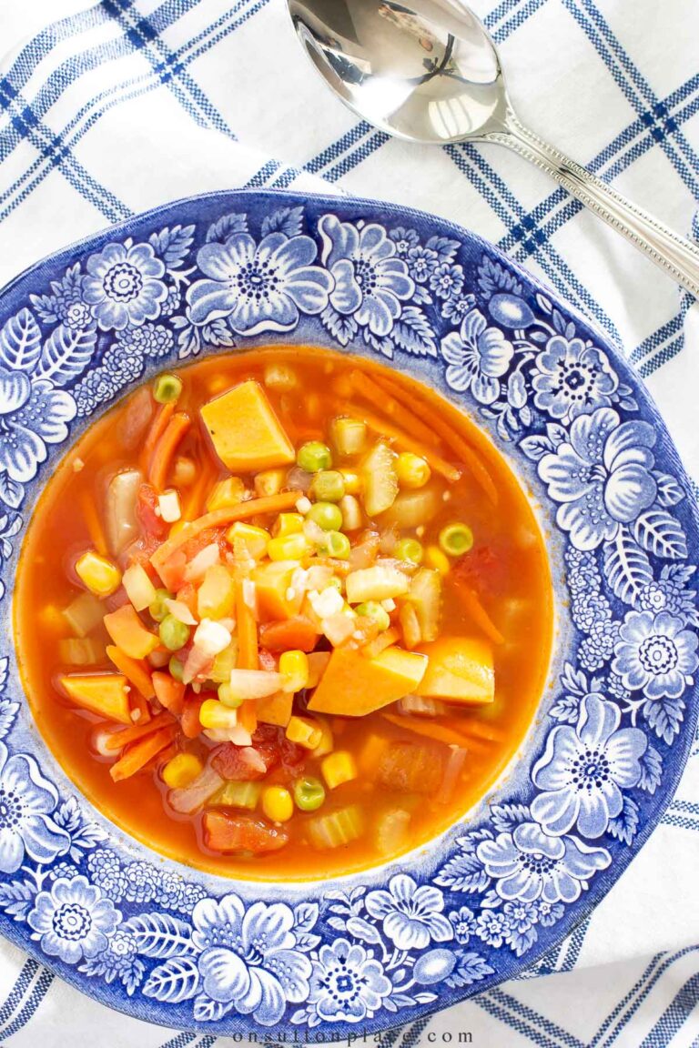 Easy Weight Loss Vegetable Soup Recipe On Sutton Place