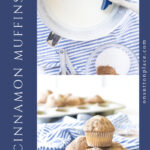 cinnamon sugar muffins recipe collage pin
