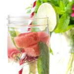 fruit infused water recipe tall pin