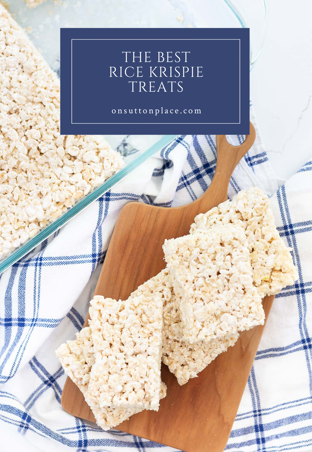 Rice Krispie Treats with Marshmallow Fluff - On Sutton Place