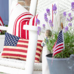 decorate for 4th of july with what you have tall pin