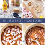 the best baked beans recipe with bacon bush's collage pin
