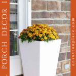 fall porch decor ideas tall pin side text