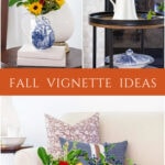 fall vignette ideas decorating for fall collage pin