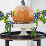 easy pumpkin decor mod podge craft pin with text box 2025