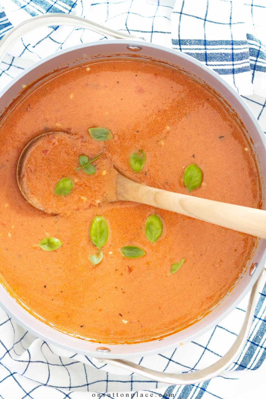 Semi-Homemade Cream of Tomato Soup Recipe - On Sutton Place