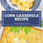 jiffy corn casserole recipe for holiday dinners tall pin