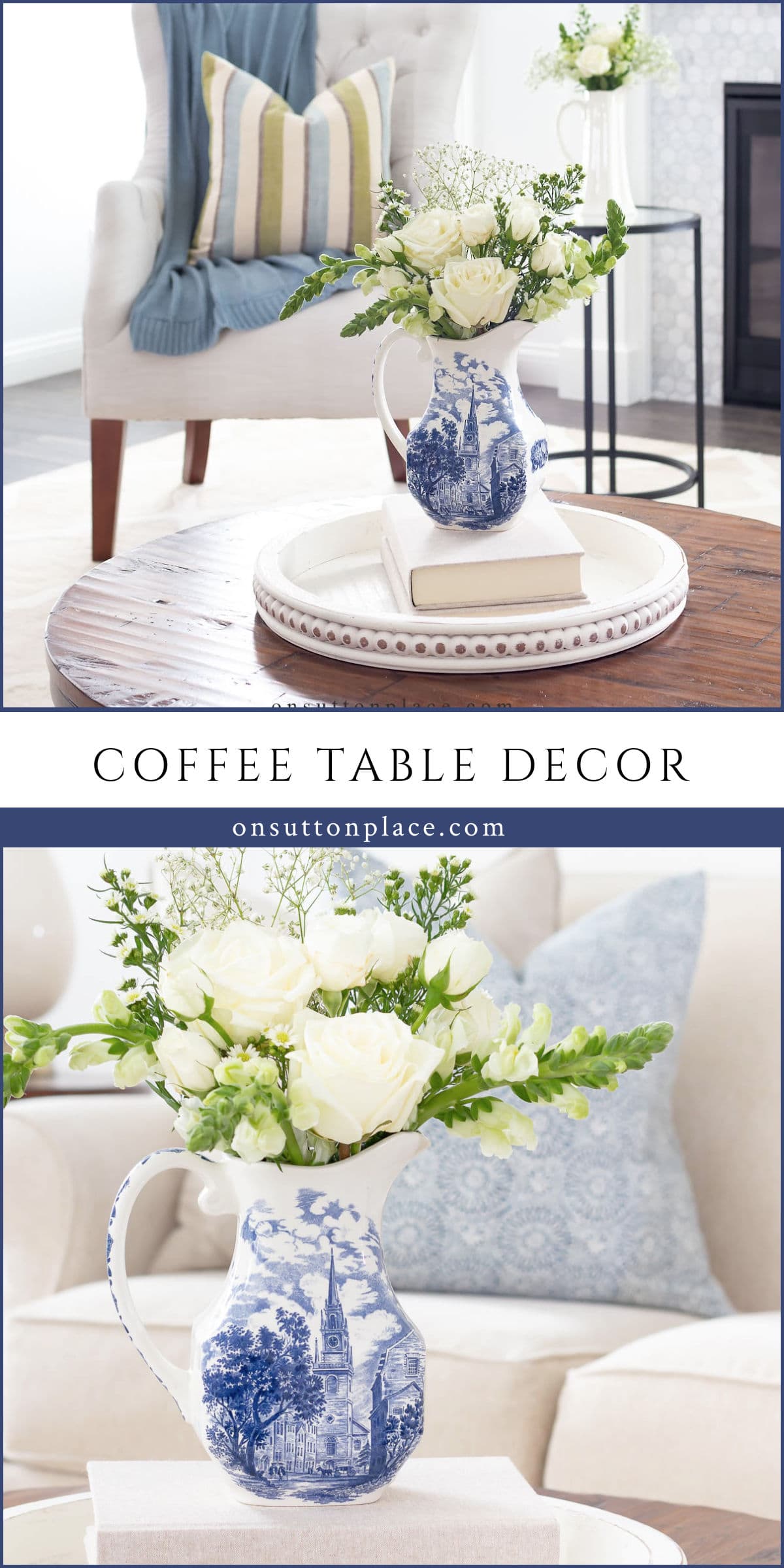 Coffee Table Decor Ideas + Best Styling Tips - On Sutton Place