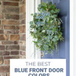 the best blue front door colors pin