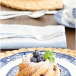 blue and white spring table decor ideas tall pin