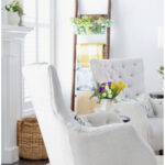 easy and pretty spring decor ideas pin with text 2025