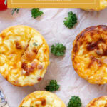 easy make ahead breakfast egg muffins pin