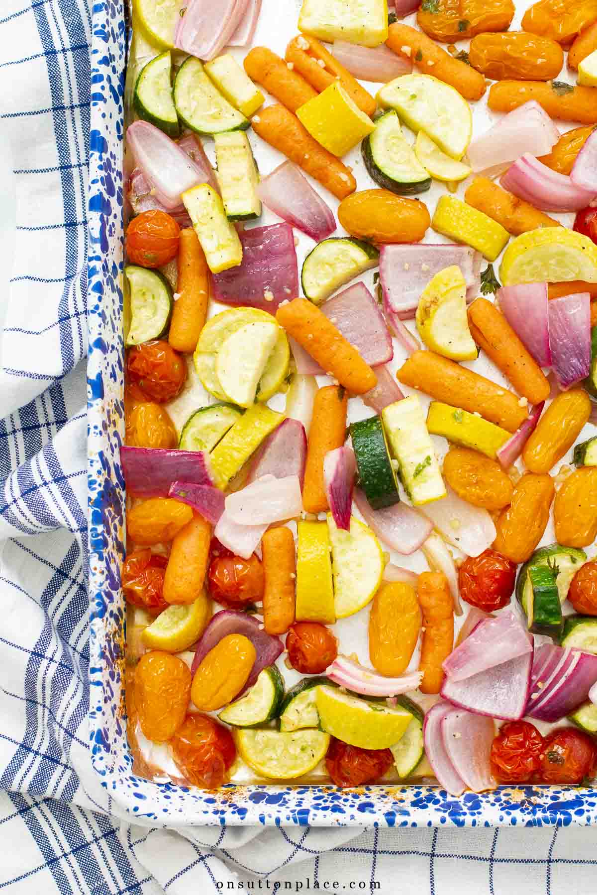 oven roasted vegetables on sheet pan recipe
