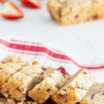 strawberry bread recipe with fresh strawberries tall pin