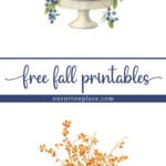 free fall printables pumpkin bittersweet tall collage pin