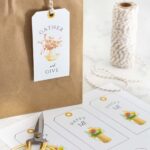free printable gift tags happy fall and gather + give
