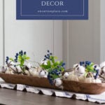 easy fall kitchen decor tall pin text box