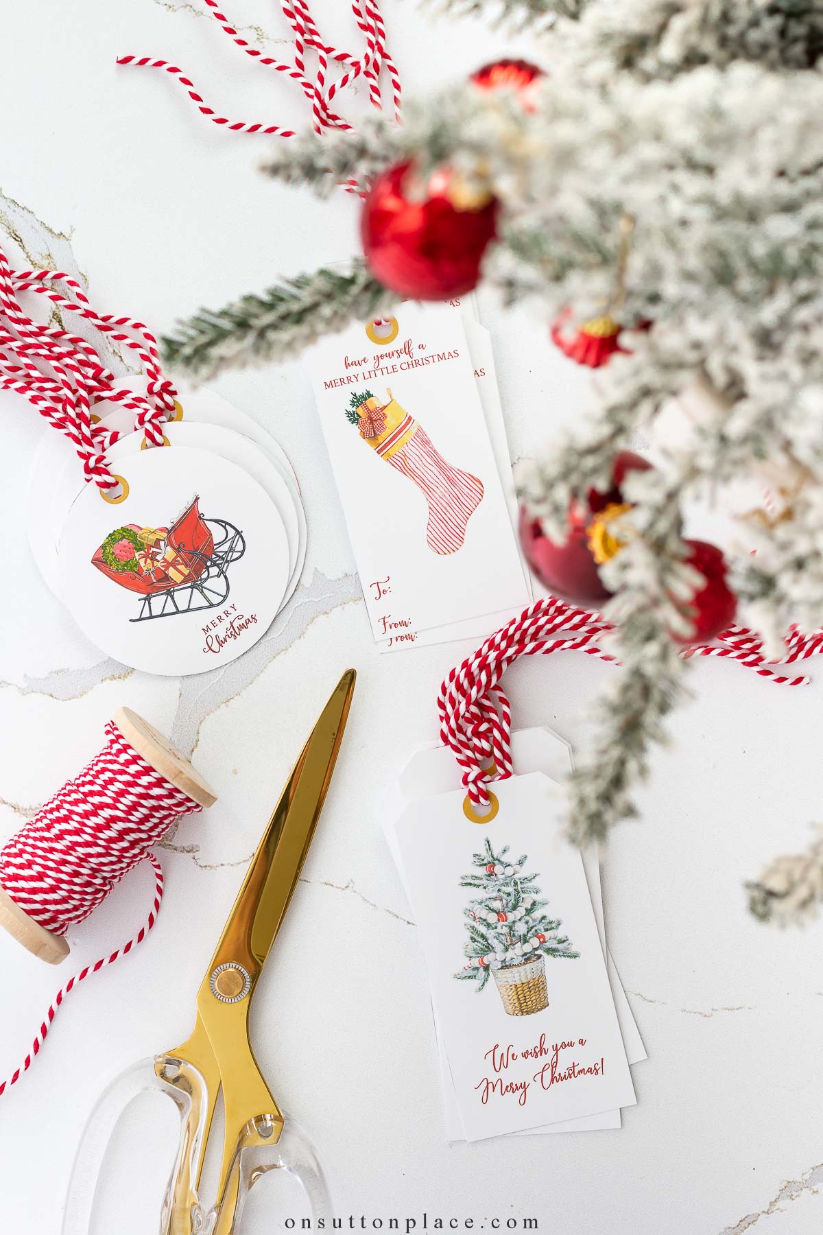 printable christmas gift tags