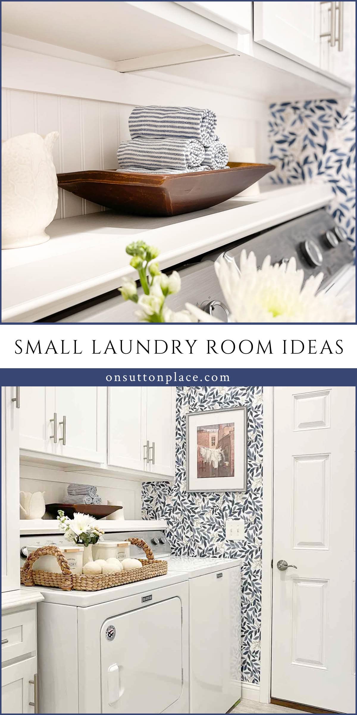 Small Laundry Room Ideas - On Sutton Place