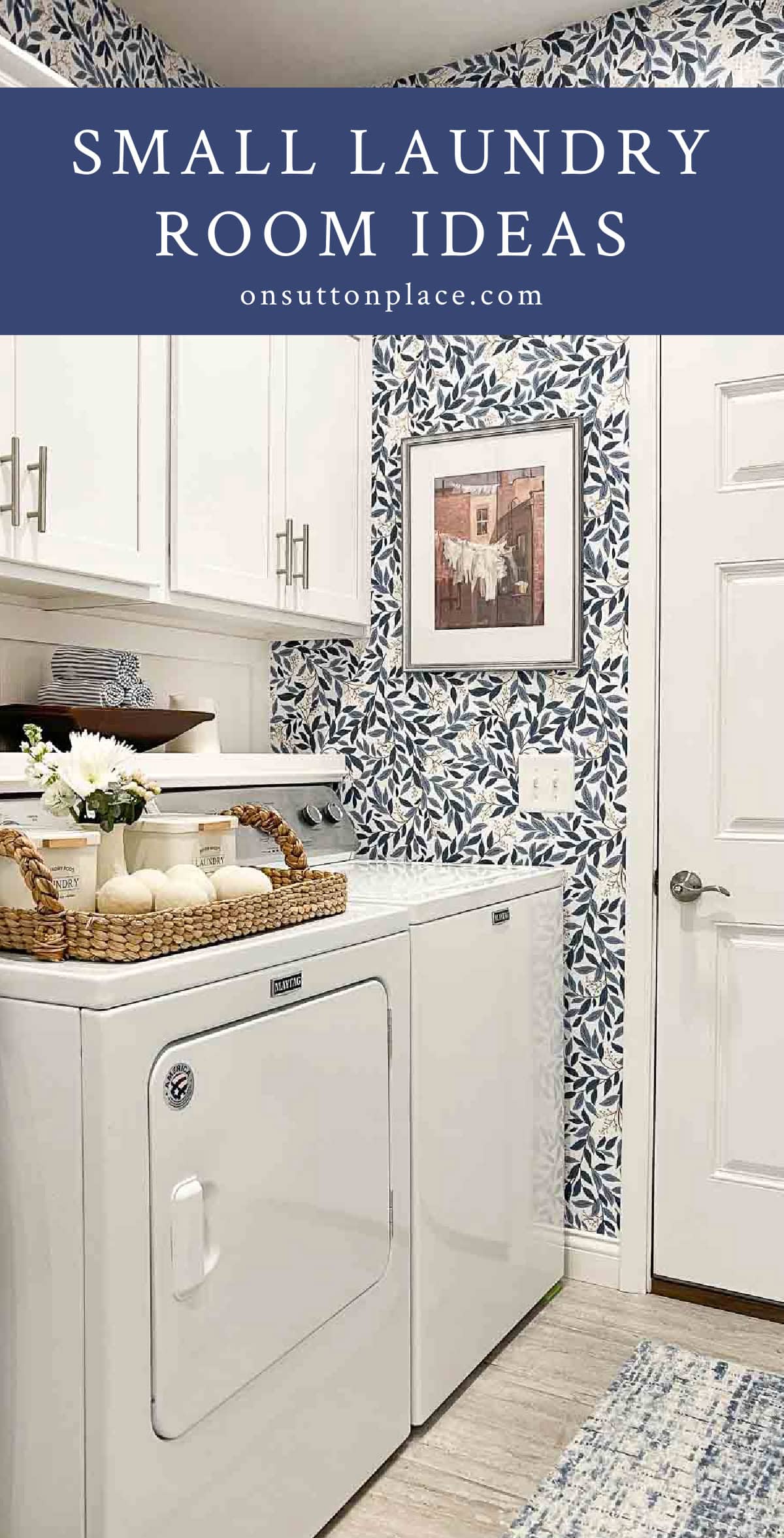 Small Laundry Room Ideas - On Sutton Place