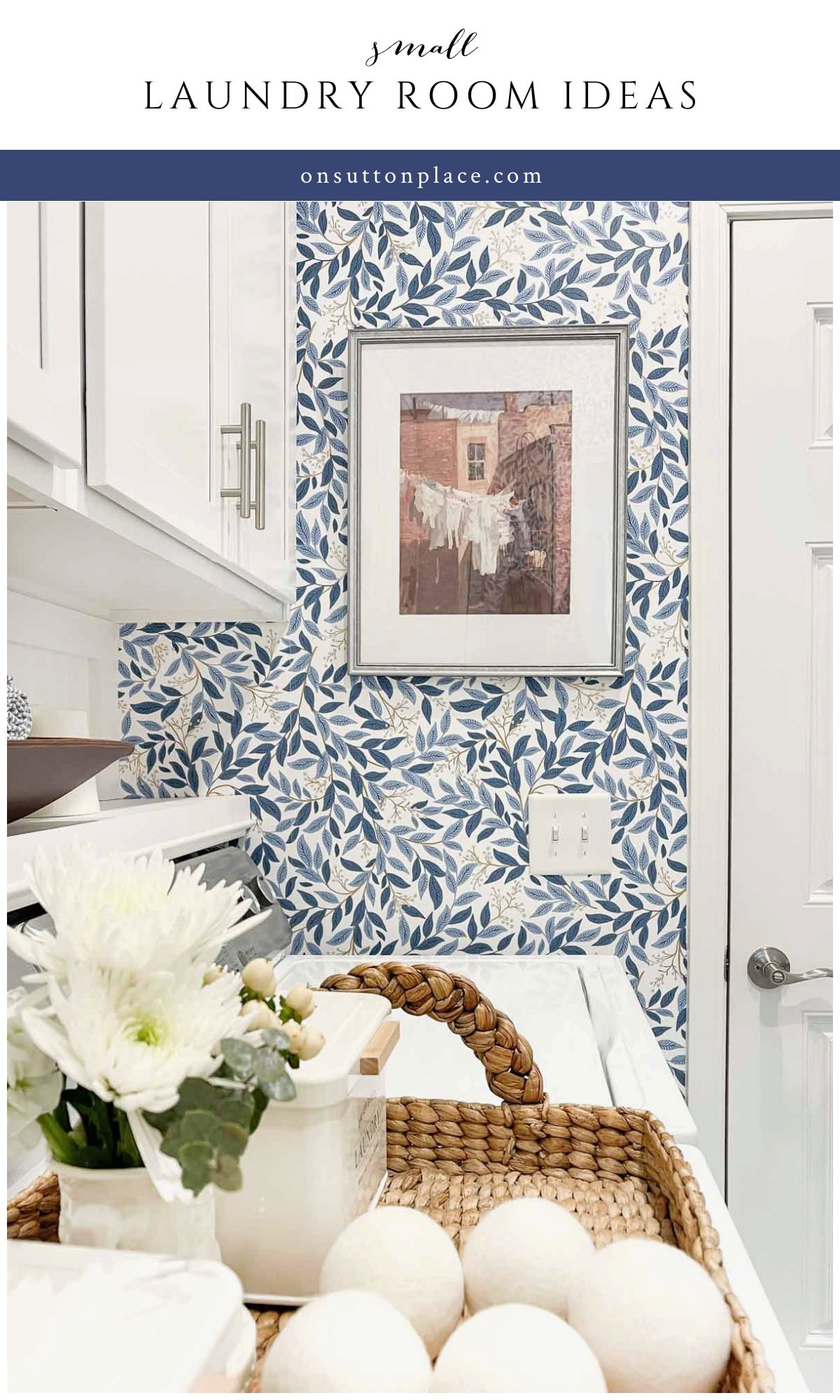 Small Laundry Room Ideas - On Sutton Place