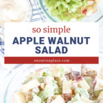 easy apple salad recipe classic and delicious tall pin