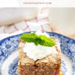 homemade rhubarb cake moist flavorful tall pin