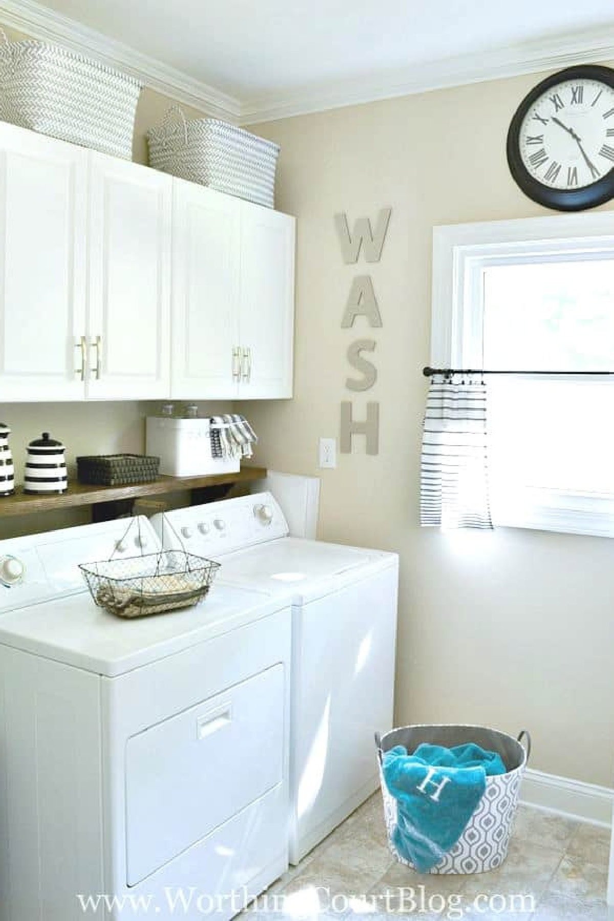 renovated laundry room worthing court hss