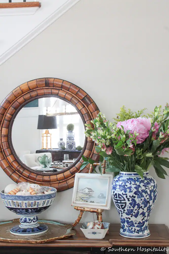 summer decor vignette southern hospitality hss