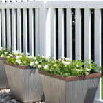 patio planter ideas for small outdoor spaces tall pin