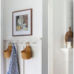 board and batten accent wall pin with text
