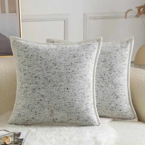 chenille neutral pillow covers (1)