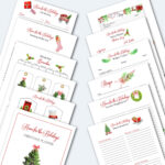 free printable Christmas planner pin with pages