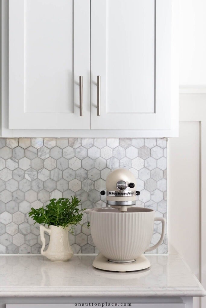 KitchenAid mixer minimalist kitchen essentials