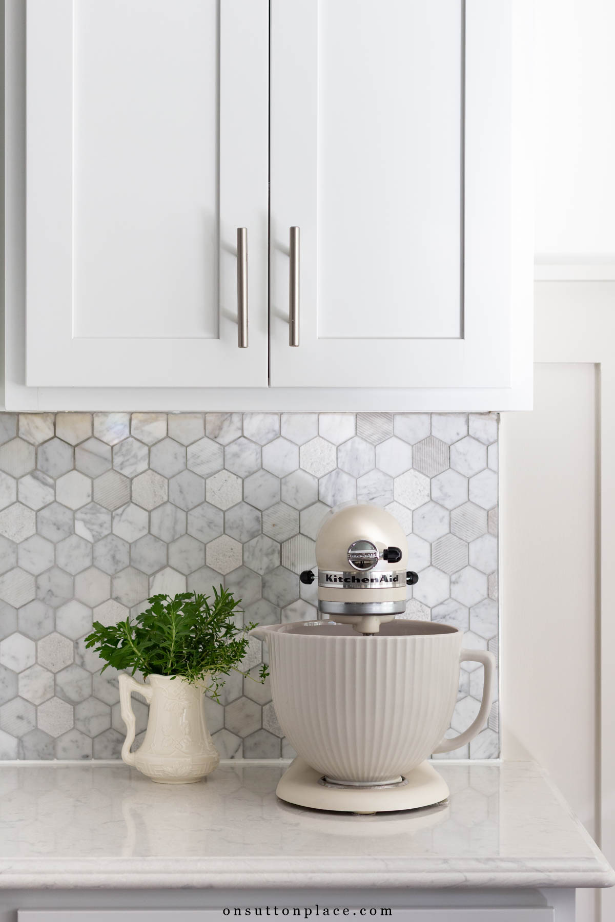 KitchenAid mixer minimalist kitchen essentials