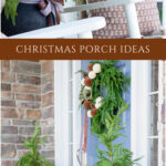 Christmas porch ideas tall collage pin