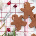 diy cinnamon ornaments gingerbread men tall pin