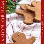 diy cinnamon ornaments recipe tall pin