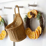 dried orange slice wreath tall pin outline text