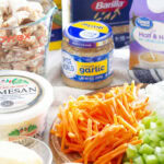 lemon chicken orzo soup recipe ingredients tall pin