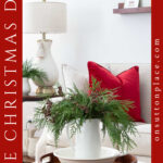 simple Christmas decor rituals ideas tall pin side text