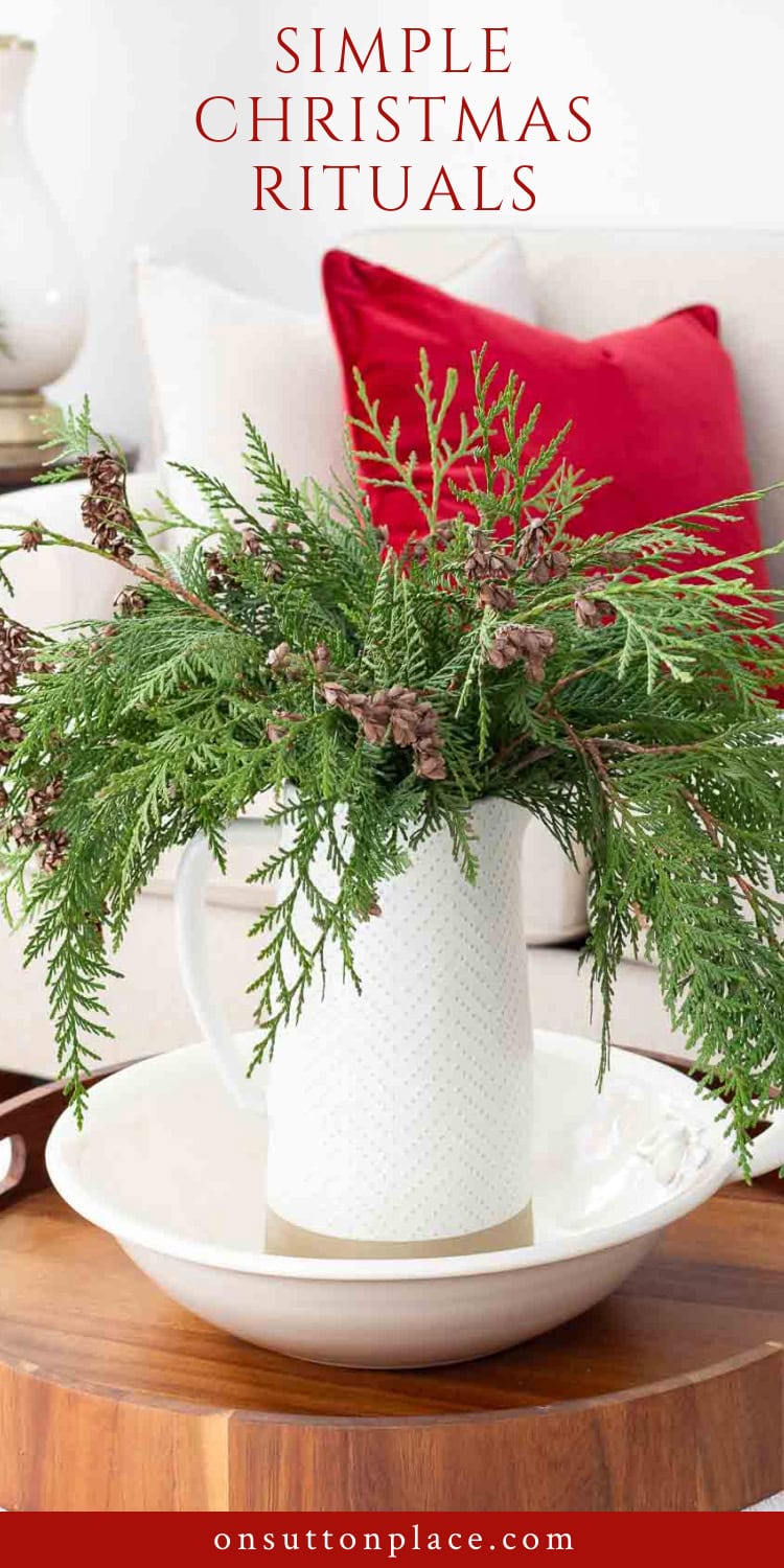 Simple Christmas Rituals - On Sutton Place