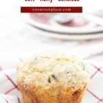 cherry muffins soft fluffy delicious pin