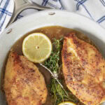 lemon chicken recipe for two tall pin text box